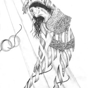 Drawing - Eva's Dancing