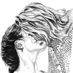 Drawing - Giulia and Eva
