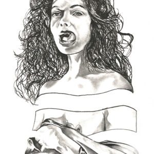 Drawing - MissLanna the Provocative